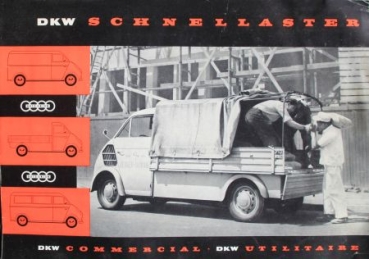 DKW Commerical Modelprogram 1951 Carbrochure (9428)